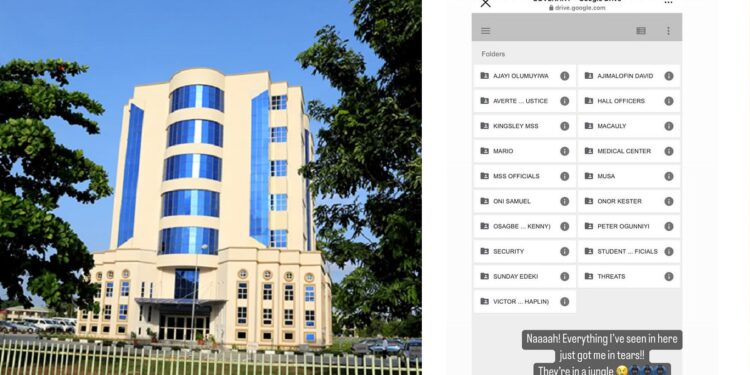 Covenant University student raise alarm over incidents of sexual abuse by lecturers.