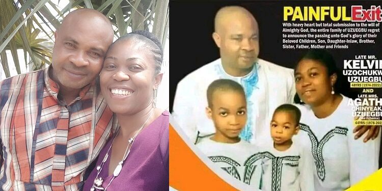 Couple and their two children die in ghastly accident in Abia