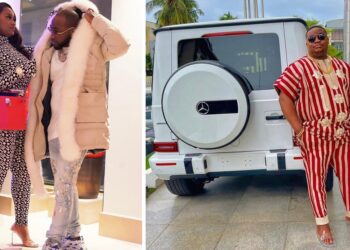 “We stand with you, our triplets are sure” – Cubana Chiefpriest prays for Davido and Chioma.