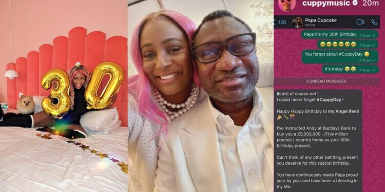 Femi Otedola gifts