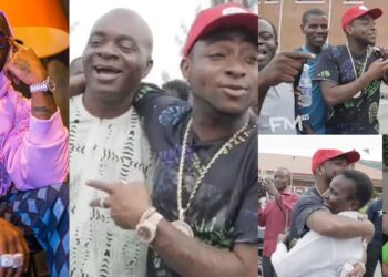 “You just have to love him” — Throwback video of Davido teasing his high school teachers resurfaces (watch)