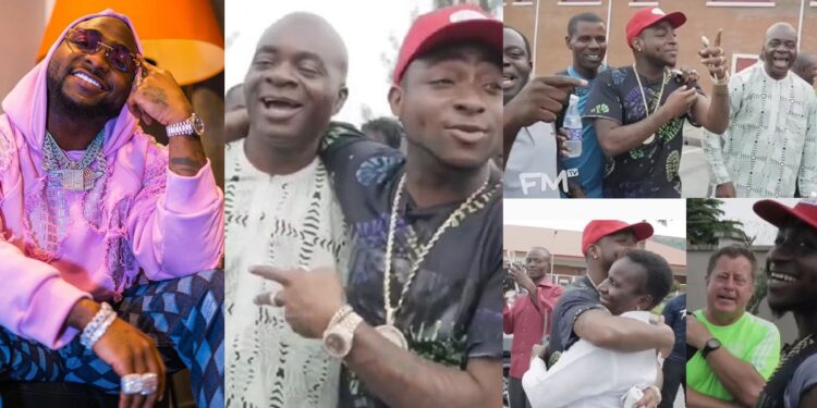 “You just have to love him” — Throwback video of Davido teasing his high school teachers resurfaces (watch)