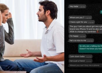 “At least you can’t buy me a phone” – Lady explains why she accepted N450k and iPhone 13 from another guy
