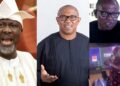 “This one go slap ADC for office” – Dino Melaye replies Peter Obi after presidential debate outburst (Video)