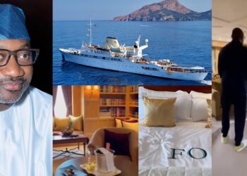 Femi Otedola spends