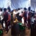 “Maybe na the wife ex” – Netizens react to video of a groom that attacked man who sprayed him money at his wedding. (Video)