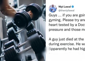 28-year-old man dies while exercising at the gym