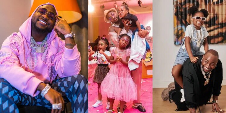 Imade Adeleke celebrates father, Davido’s birthday with lovely family photo
