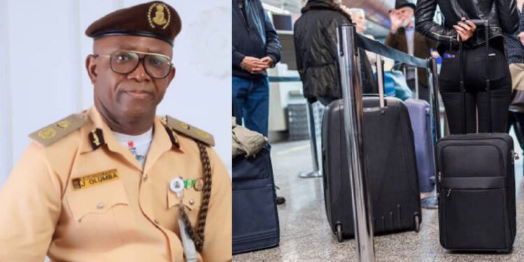 “The rate at which Nigerian youths are leaving the country is worrisome” – NIS commander, Joachim Olumba.