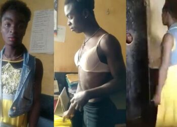“I have harbored female feelings since childhood” – Man arrested for masquerading as a woman says (video)