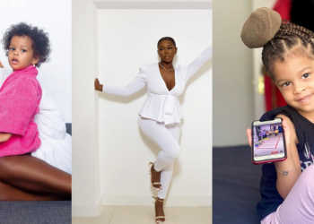 “I must train my child the way my mama train me, this country can’t tell me otherwise” – Ka3na expresses after getting weird looks for spanking her daughter.