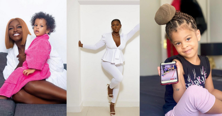 “I must train my child the way my mama train me, this country can’t tell me otherwise” – Ka3na expresses after getting weird looks for spanking her daughter.