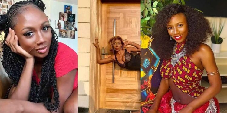 Korra Obidi causes a stir as she attempts to break the internet with racy photo