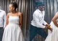 “Why drop your maiden name just because you are married to me?” – Kris Asimonye reveals greatest gift husband, Bovi gave her (Video)