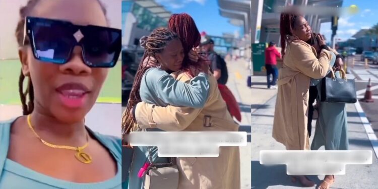 Nigerian lady reunites