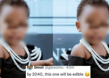 Male Twitter users under fire over comments ‘sexualising’ beautiful baby girl