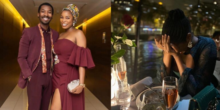 “She said Yes!” – Musician, Made Kuti engaged to his girlfriend, Inedoye