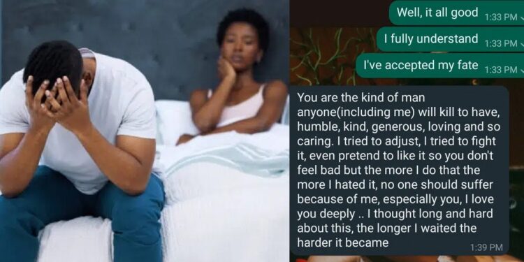 “I tried to adjust” – Heartbroken man shares chats with girlfriend who broke up with him for being too ‘perfect’ (Screenshots)