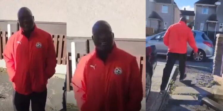 “Old fool, you want to exploit her” – Mother publicly embarrasses man for visiting her teenage daughter (Video)