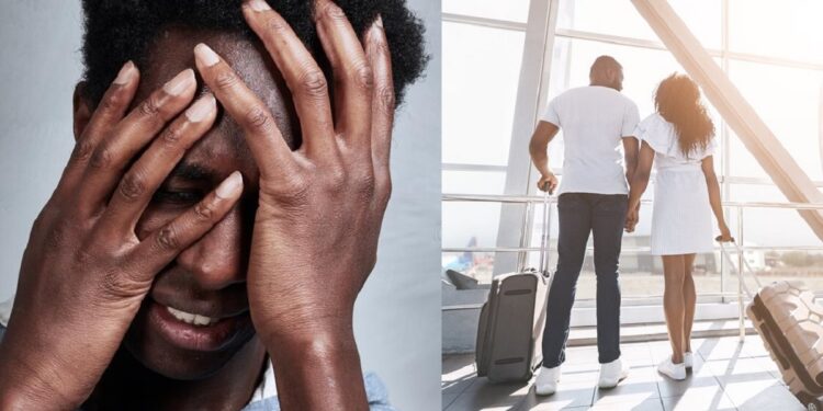 Nigerian man heartbroken after girlfriend of two years leaves for the UK with another man as a dependant