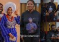“Goals!” – Fans hails actress, Mercy Johnson’s beautiful family campaign for husband (Video)