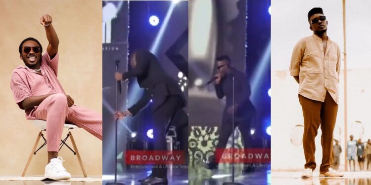 comedian Bovi lowered