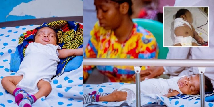 New photos of baby Miracle