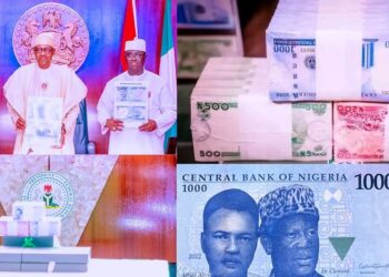 “FG just added Snapchat filter” – Nigerians react as Buhari unveils newly redesigned Naira notes