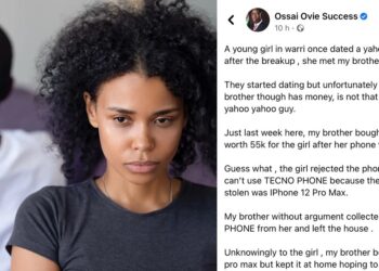 Nigerian man narrates