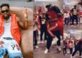 Aww! Moment singer, Patoranking’s mother surprised him at Qatar airport after five years apart (Video)