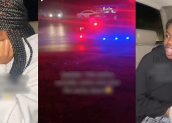 Lady calls police to shut down a party because they didn’t let her in it (VIDEO)