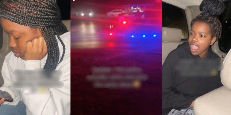 Lady calls police to shut down a party because they didn’t let her in it (VIDEO)