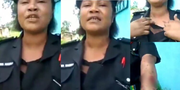 Married policewoman accuses