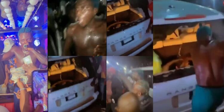 Singer Portable’s Range Rover vandalized by hoodlums while performing at a concert in Ijegun, Lagos (videos)