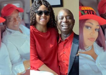 Nigerians reacts as Regina Daniels calls Ned Nwoko ‘baby’ in adorable new video