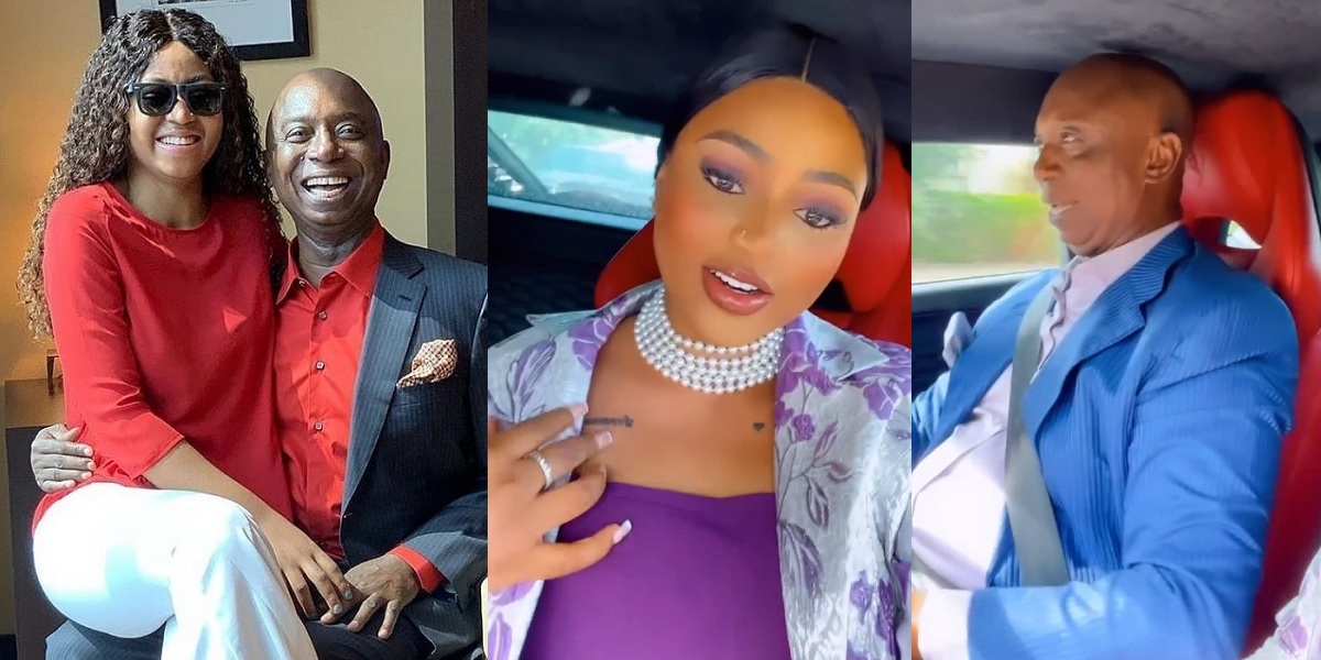 Ned Nwoko pokes fun at wife, Regina Daniels, as they reveal she doesn't