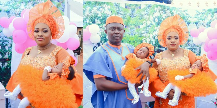 Nigerian woman celebrates