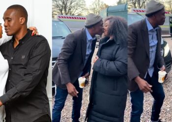 Rita Dominic and Fidelis Anosike share romantic moment ahead of white wedding in UK (Video)