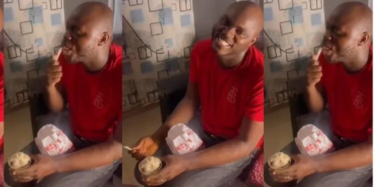 Wife in tears after husband used her ATM card to take himself out (Video)