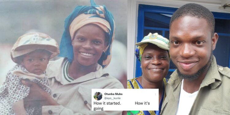 Corps member recreates
