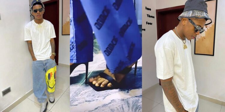 “He wants to resume what James Brown dropped” – Netizens reacts to video of small doctor in high heeled shoes.