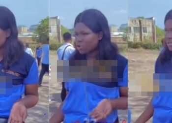 “No be me give you belle” – Female student says after fighting with pregnant coursemate over seat in class (Video