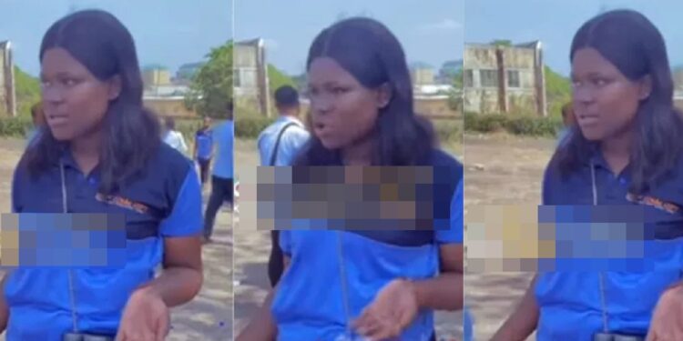 “No be me give you belle” – Female student says after fighting with pregnant coursemate over seat in class (Video