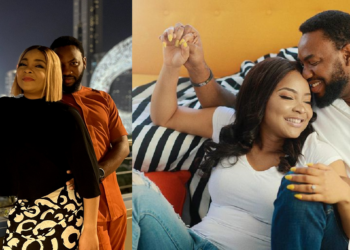 “Ibrahim Suleiman and Linda Ejiofor celebrate their 4th wedding anniversary with beautiful words to each other.”