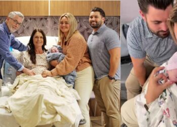 56 years old Grandmother acts as surrogate for her son in Utah.