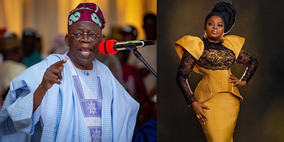 It is an insult to mention Funke Akindeles name in my presence   Bola Tinubu (video)