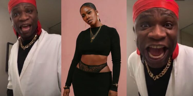 “You’re fooling yourself” – Speed Darlington berates Tiwa Savage for singing about her leaked tape (Video)