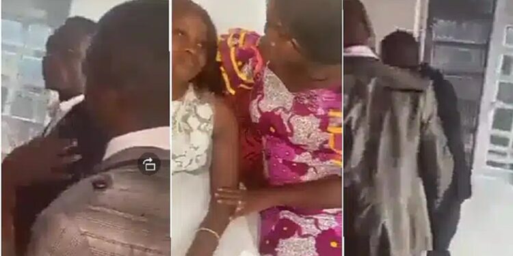 Groom finds out on wedding day that his wife-to-be is a single mother of two (Video)