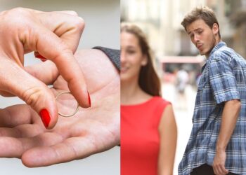 “She overreacted” –  Mixed reactions as woman reportedly dumps husband after she caught him flirting with pharmacy attendant