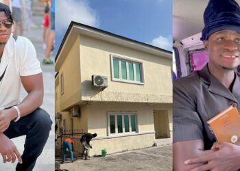 Skit maker, Zicsaloma gifts himself new house as he celebrates birthday (Photos)
